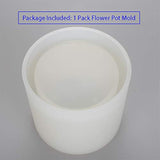 Molde para plantas de resina con cilindro grande, diámetro interno de 2.8 in, profundidad interna de 2.8 in, moldes de silicona con cilindro, moldes para macetas de flores, moldes para macetas, moldes para bolígrafos