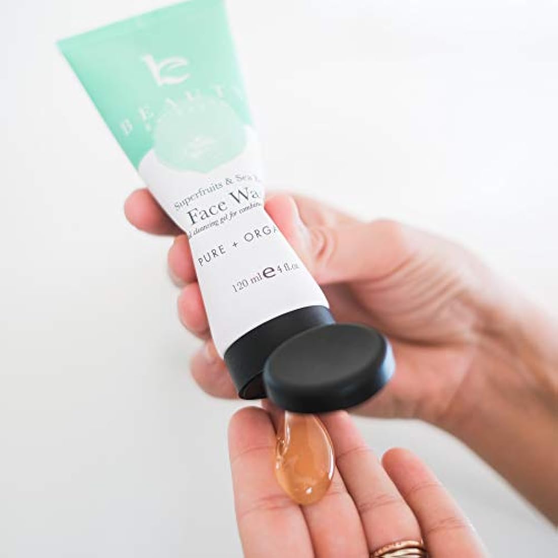 Limpiador facial orgánico y natural en gel Beauty by Earth