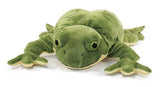 Peluche de rana gigante de peluche, 22.0 in, color verde