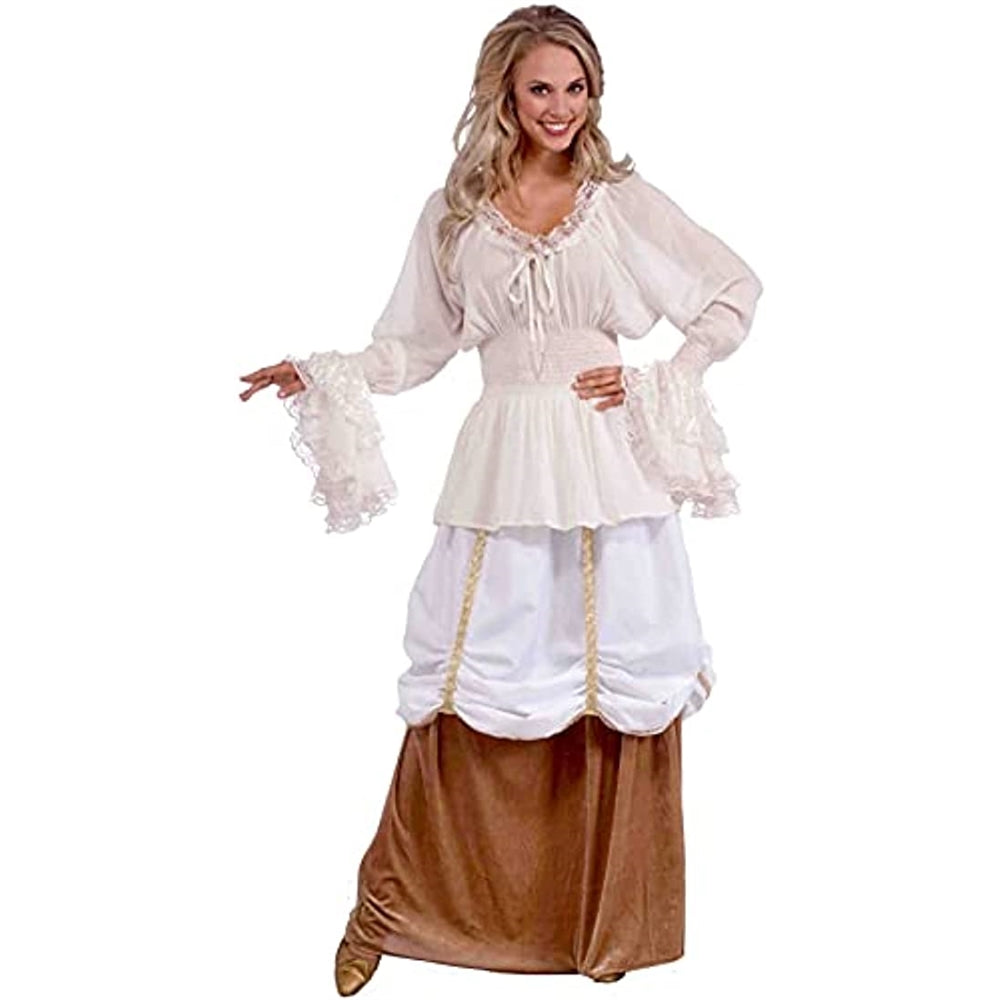 Disfraces - Blusa medieval para adultos