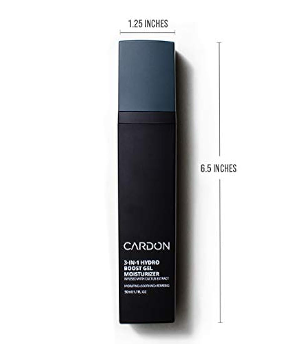 Cardon Hidratante 3 en 1 para hombre, hidratante, reparación
