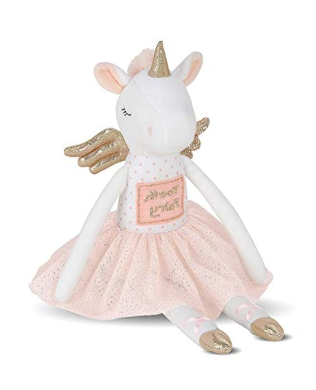Muñeco de peluche suave con dientes de unicornio