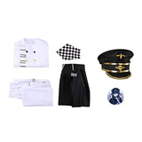 Disfraces Ouma Kokichi uniforme blanco