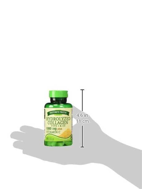 Verdad de la naturaleza hidrolizada 1000 mg Colágeno