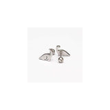 Aretes de dinosaurio Tornillo  de acero quirúrgico