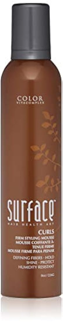 Surface Hair Curls - Mousse de peinado firme, 2 oz