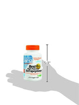 Serrapeptase de alta potencia sin gluten apoya los senos s