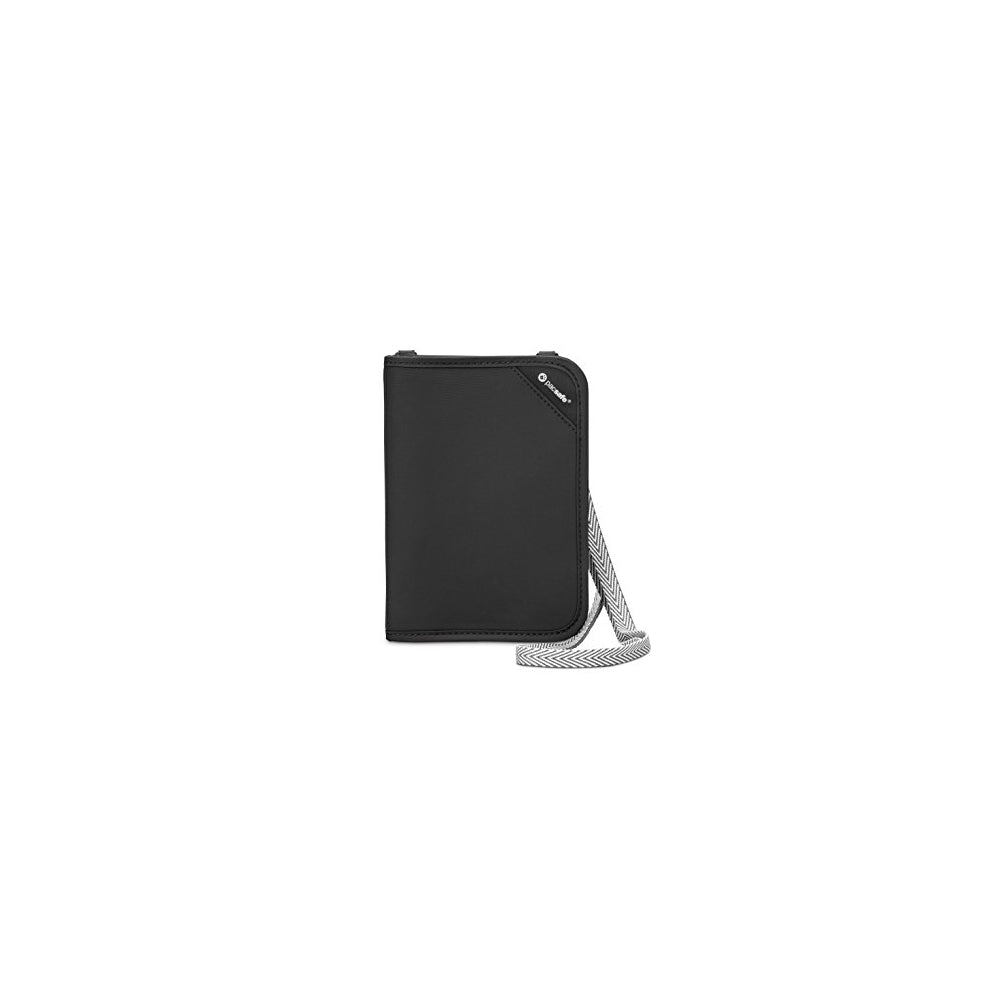 Porta Documentos y Tarjetas Bloqueo antirrobo RFID Negro
