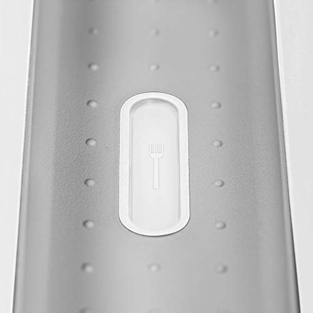Madesmart Classic - Bandeja para cubiertos (tamaño pequeño), color blanco