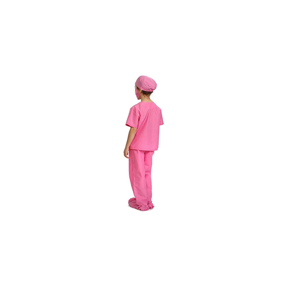 Disfraz de doctor infantil, ropa quirúrgica para niños S 4-6