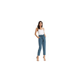 Pantalones de mujer con bolsillos, cintura alta Talla XS