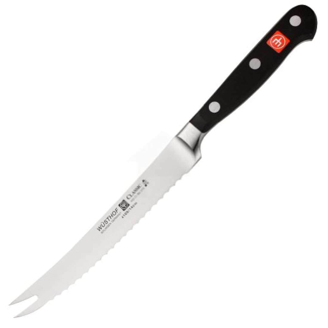 Acero inoxidable de alto carbono – Cuchillo para tomates
