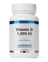 Douglas Laboratories - Vitamina D (1,000 I.U.) - Suplemento