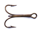 Ganchos de pesca para equipo de pesca color bronce
