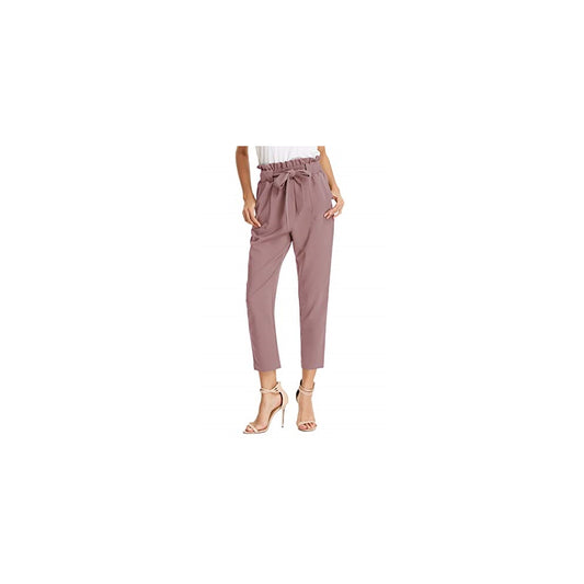 Pantalones de mujer con bolsillos, cintura altaTalla XS