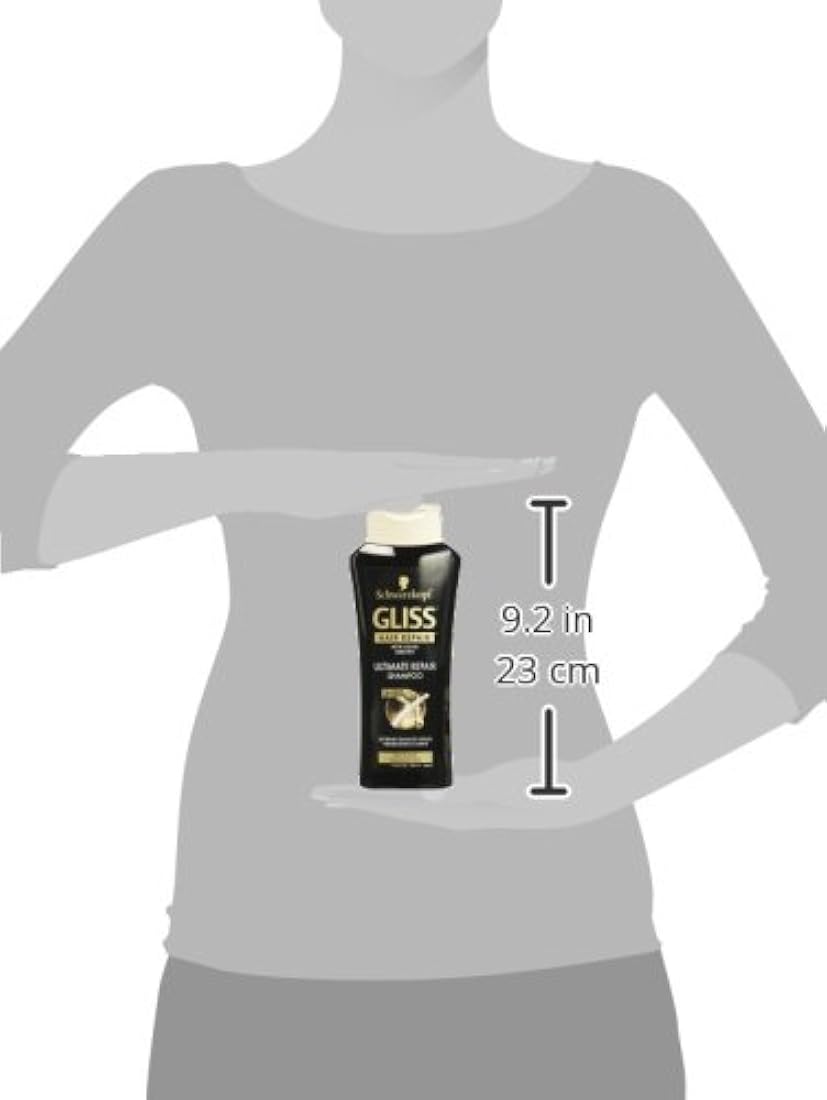 Champú de reparación de cabello GLISS, reparación definitiva