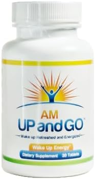 Suplemento Natural para Despertar - amUPandGO - 30 Tabletas