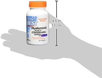 Doctor 's Best mejor ácido hialurónico con condroitina