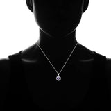 Plata de Ley auténtica ,, o de imitación creado Gemstone