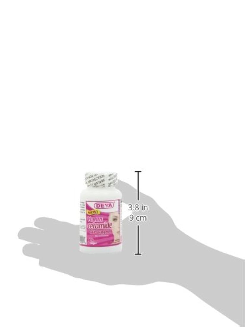 Deva Nutrition Deva Vegan Ceramide Skin Support, 30001, 60, 1
