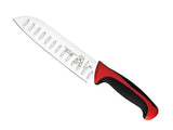 Cuchillo Santoku 7, Rojo