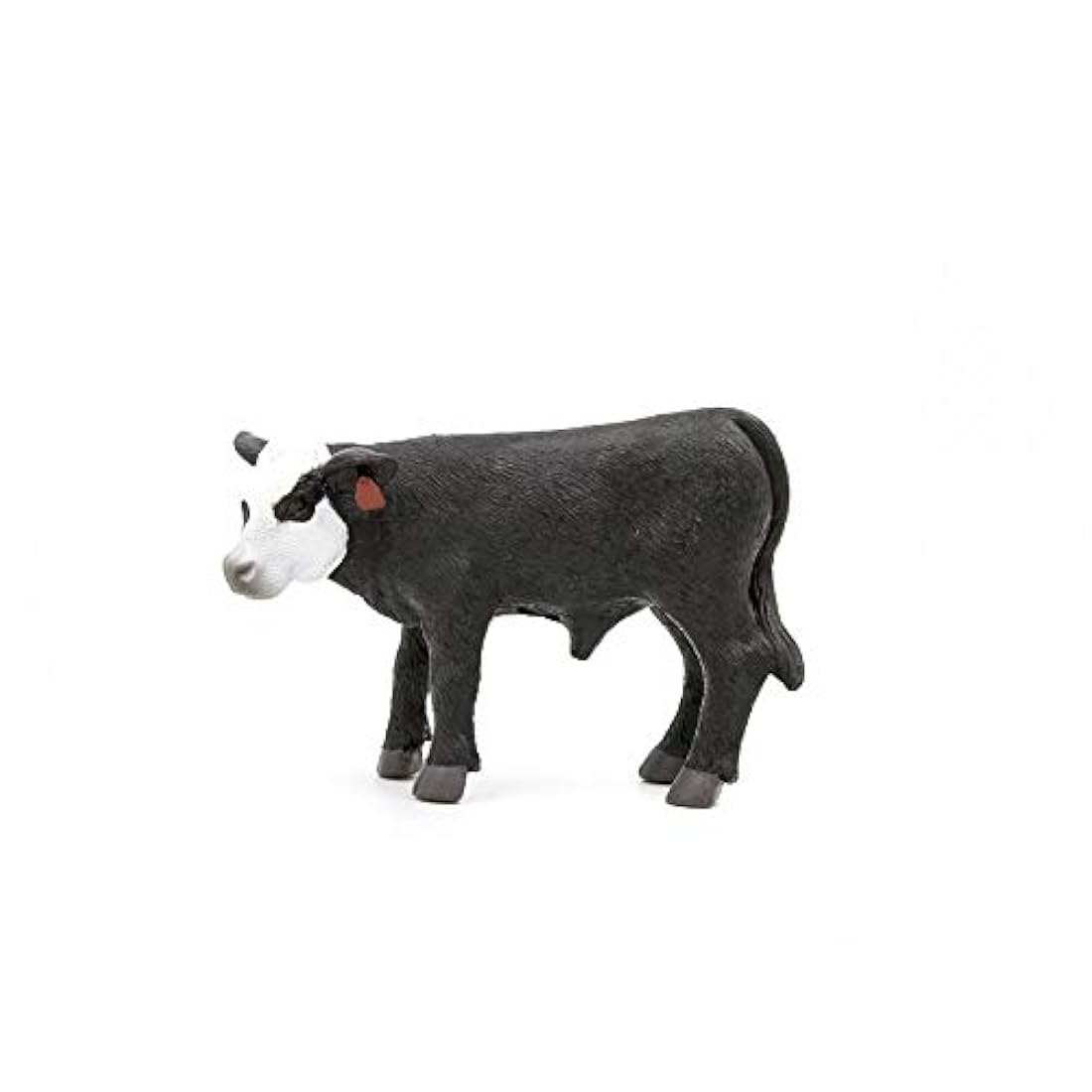 figuras a escala Vaca Blanca Calva Negra