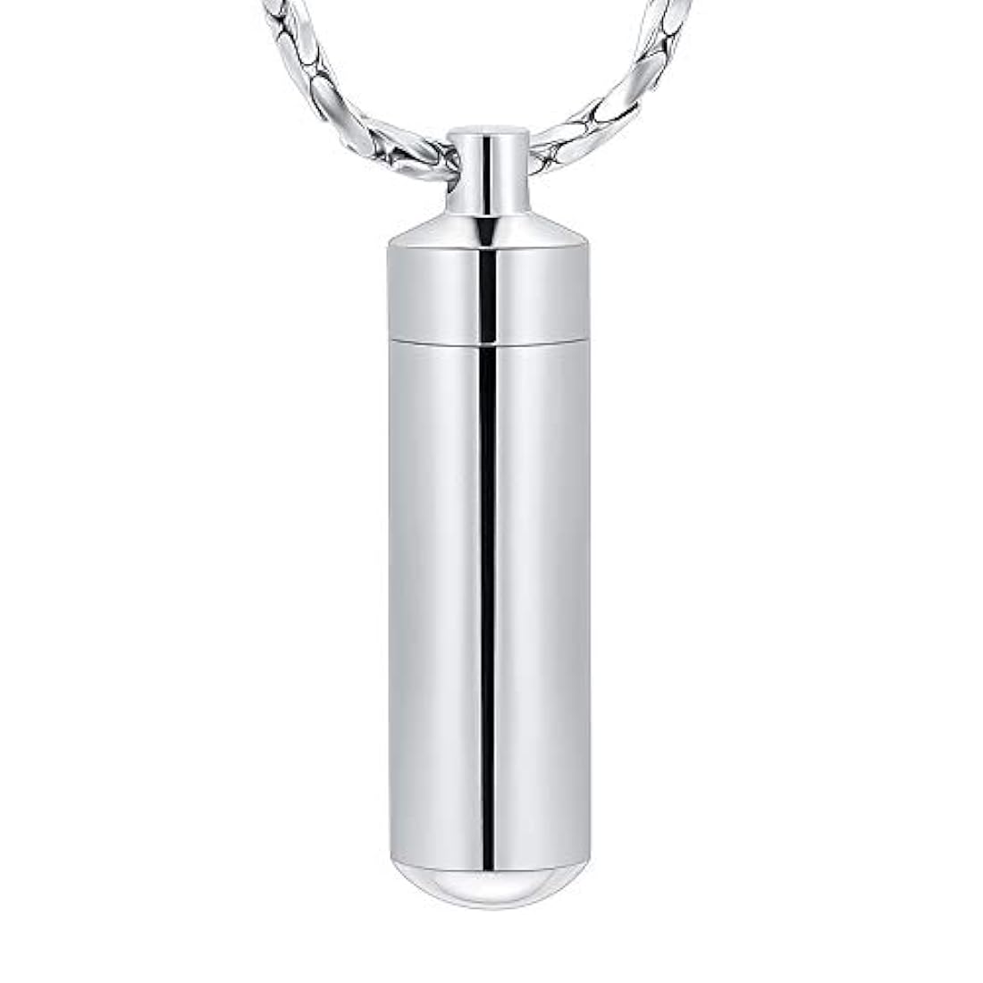 Collar de cremación para cenizas con colgante de urna