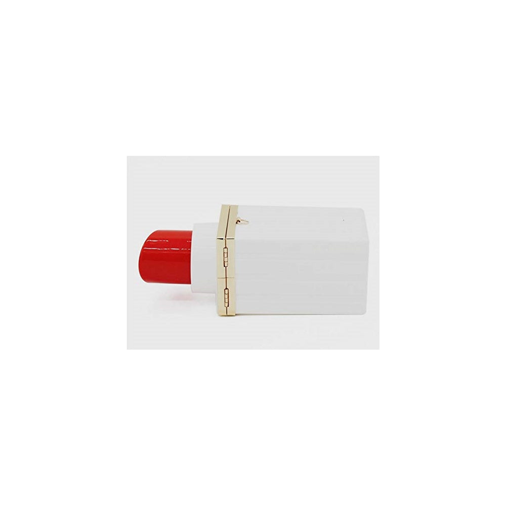 Bolsos de noche de acrílico con forma de lápiz labial