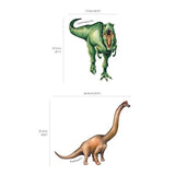 vinilo de pared con diseño de dinosaurio