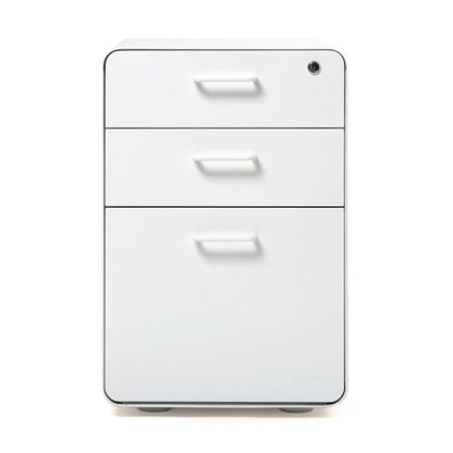 3 cajones mueble archivador color Blanco