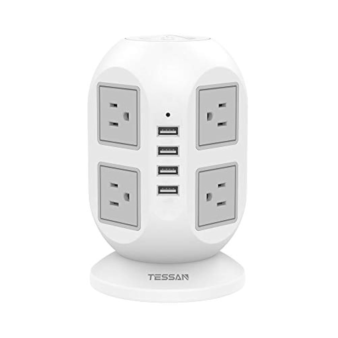 TESSAN - Protector de sobretensiones de 8 tomacorrientes