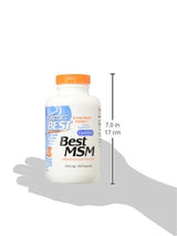 Doctor's Best MSM con OptiMSM, sin OMG, sin gluten