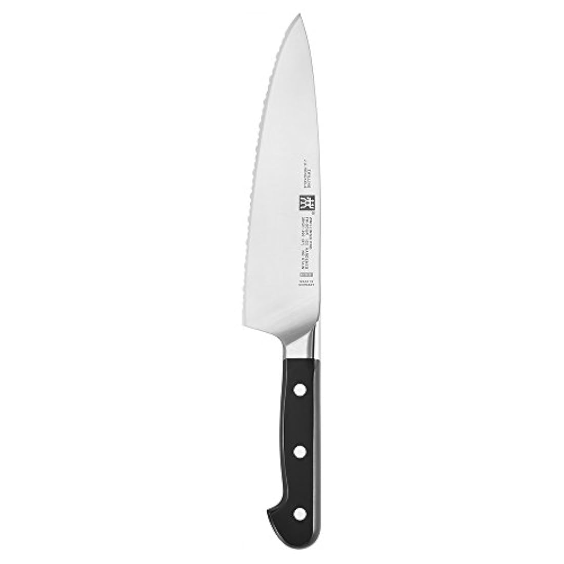 Zwilling Pro 8" Ultimate serrado Cuchillo de chef