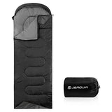 Saco de dormir, para mochila, ligero, impermeable, para clima frío, campamento, senderismo, viajar, cacería, con bolsa de compresión, para adulto y niño