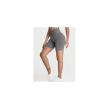 Shorts cortos sin costuras de cintura alta talla
