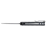 Kershaw Barstow (3960); cuchillo de bolsillo negro con hoja