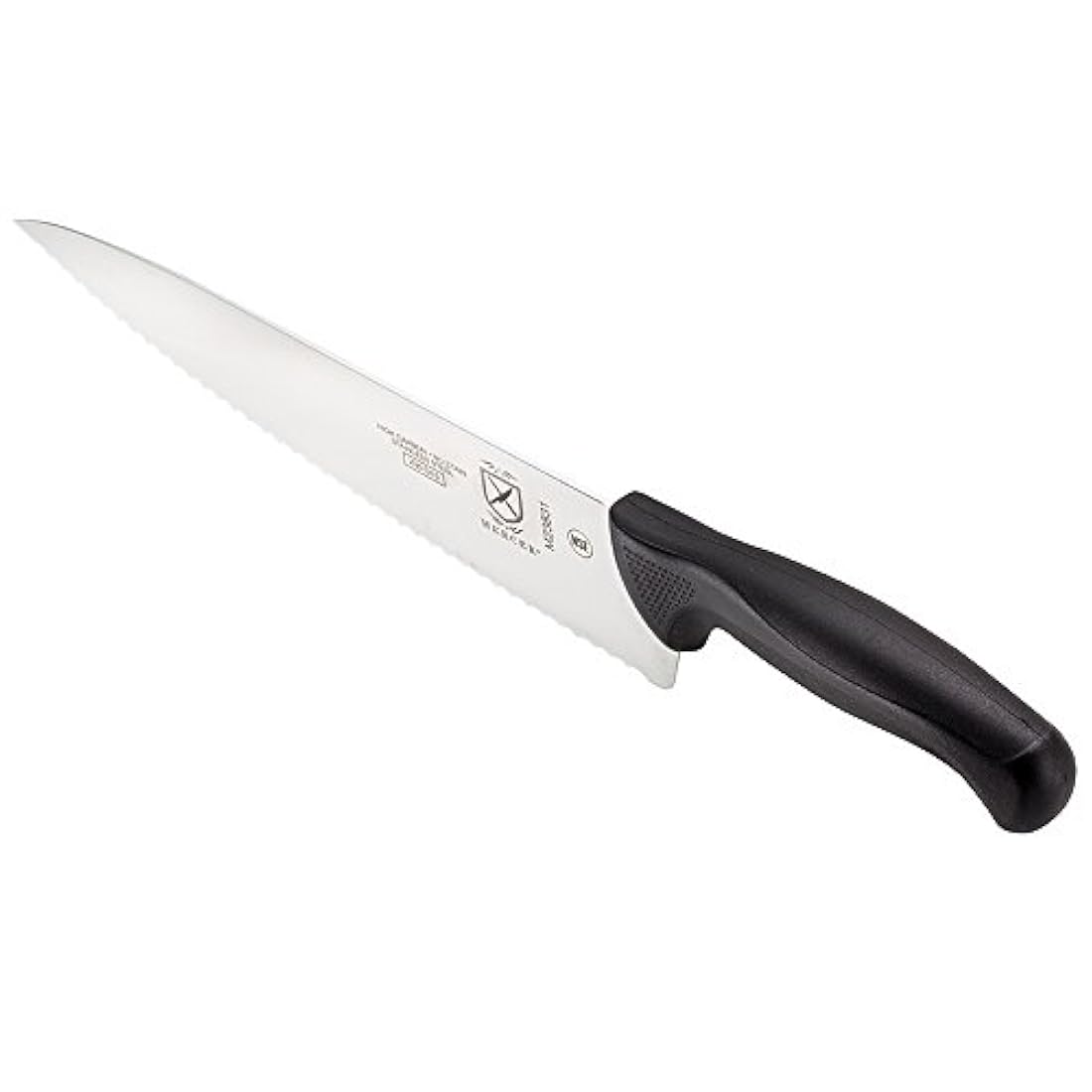 cuchillo de chef con filo ondulado