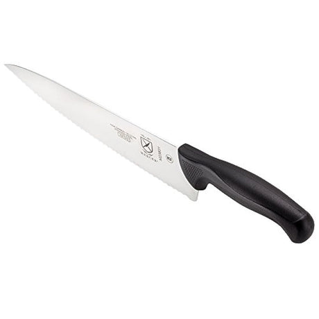 cuchillo de chef con filo ondulado