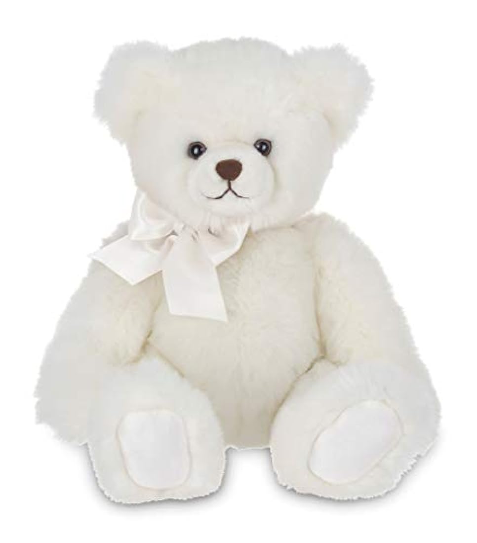 oso de peluche color blanco