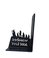 HeavenlyKraft Sujetalibros decorativos para estantes, sujetalibros de metal, antideslizante, tapón de libro para decoración de hogar/oficina/estantes, 5.9 x 3.9 x 3.14 pulgadas por pieza (con cita en el producto)