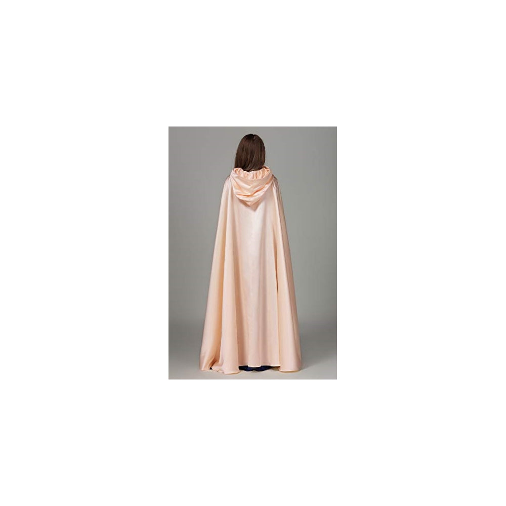 Disfraces de Capa de boda con capucha beige talla
