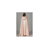 Disfraces de Capa de boda con capucha beige talla