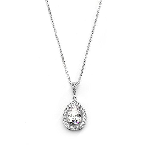Colgante de collar de novia