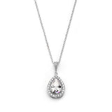 Colgante de collar de novia