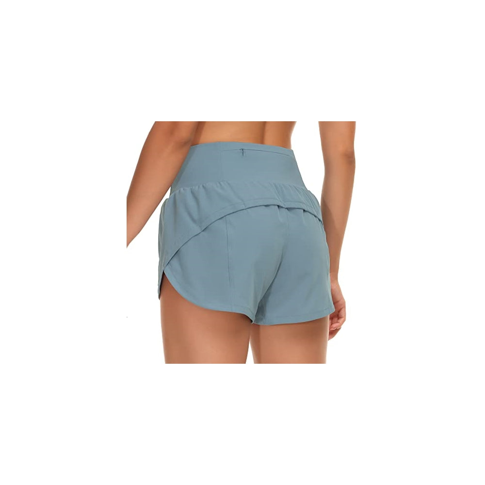 Shorts cortos para correr de cintura alta talla XL