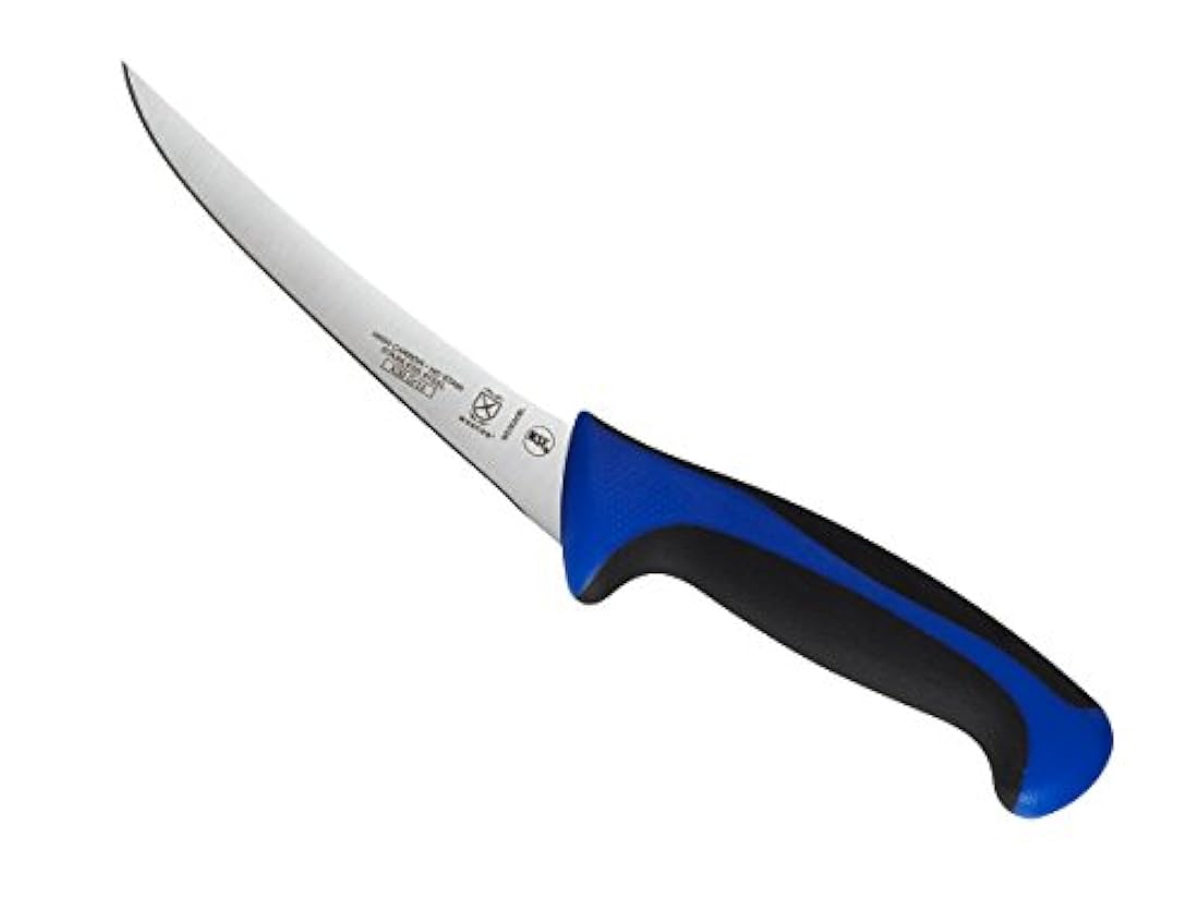 Cuchillo de deshuesar curvado de 15 cm., Azul