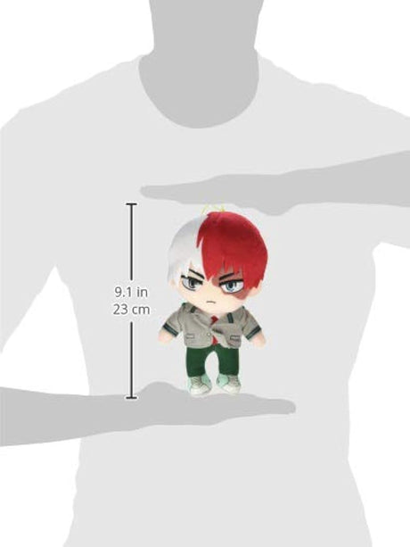My Hero Academia- Todoroki uniforme de felpa, 8, multicolor