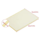 Tablero de piel para sellar y cortar agujeros 7.9x5.9x0.3