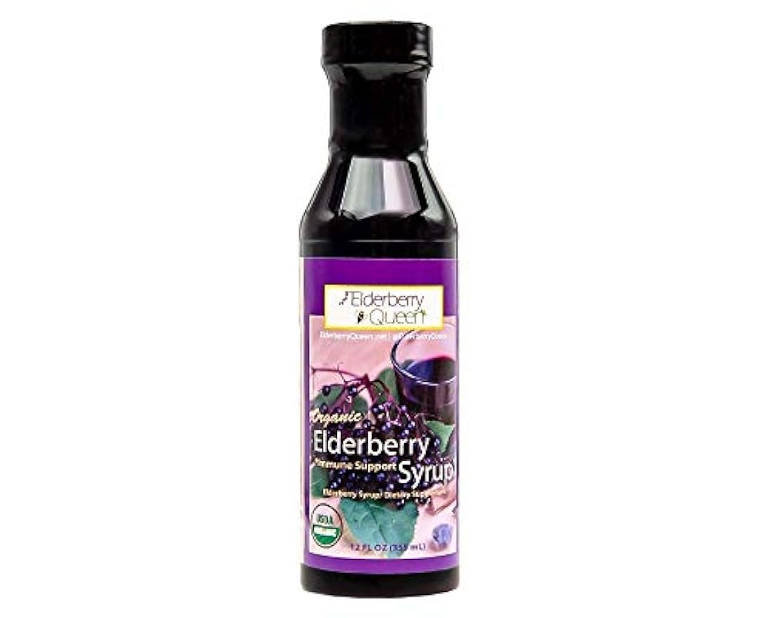 Suplemento líquido orgánico de saúco por Elderberry Queen