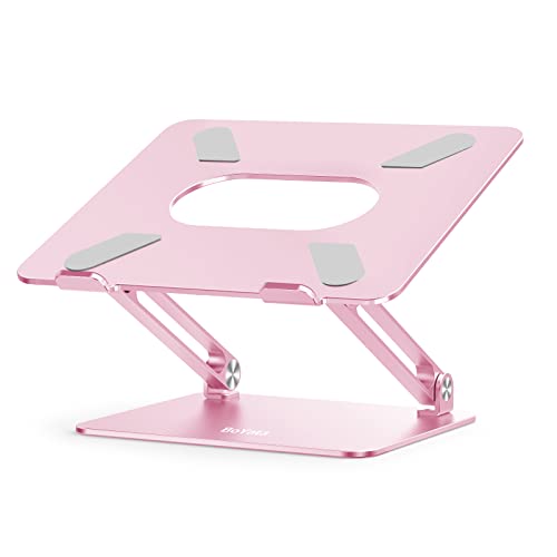 Soporte ergonómico ajustable de laptop, Rosa ‎N19 PINK BoYata
